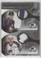 Alex Tanguay, Milan Hejduk [EX to NM] #/35