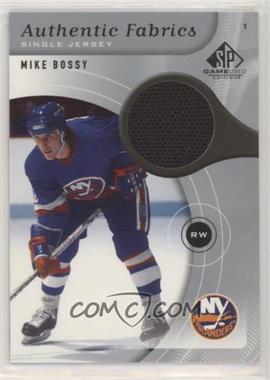 2005-06 SP Game Used Edition - Authentic Fabrics #AF-BO - Mike Bossy