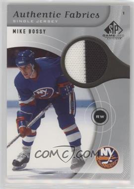 2005-06 SP Game Used Edition - Authentic Fabrics #AF-BO - Mike Bossy