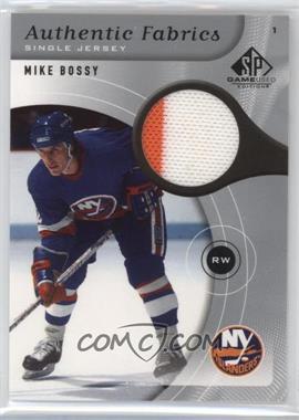 2005-06 SP Game Used Edition - Authentic Fabrics #AF-BO - Mike Bossy