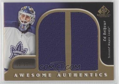 2005-06 SP Game Used Edition - Awesome Authentics - Duals #DA-EB - Ed Belfour /25