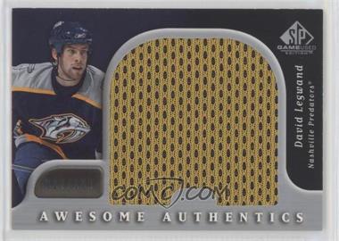 2005-06 SP Game Used Edition - Awesome Authentics #AA-DL - David Legwand /100