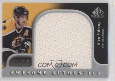 2005-06 SP Game Used Edition - Awesome Authentics #AA-GM - Glen Murray /100