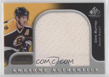 2005-06 SP Game Used Edition - Awesome Authentics #AA-GM - Glen Murray /100