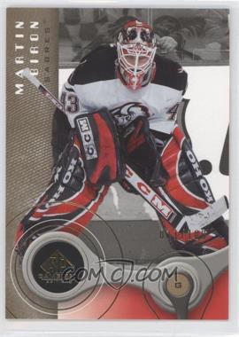 2005-06 SP Game Used Edition - [Base] - Gold #13 - Martin Biron /100