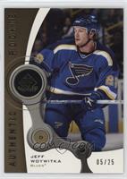 Authentic Rookies - Jeff Woywitka #/25