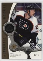 Authentic Rookies - R.J. Umberger #/25