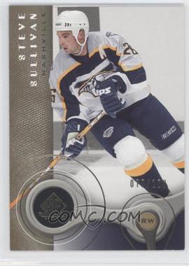 2005-06 SP Game Used Edition - [Base] - Gold #56 - Steve Sullivan /100