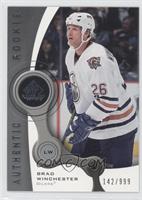 Authentic Rookies - Brad Winchester #/999