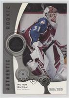 Authentic Rookies - Peter Budaj [Noted] #/999