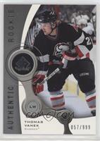 Authentic Rookies - Thomas Vanek #/999