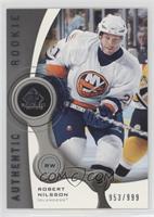 Authentic Rookies - Robert Nilsson #/999