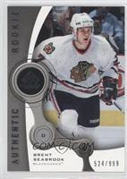 Authentic Rookies - Brent Seabrook #/999