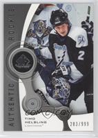 Authentic Rookies - Timo Helbling #/999