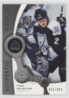 Authentic Rookies - Timo Helbling #/999