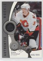 Authentic Rookies - Dion Phaneuf #/999
