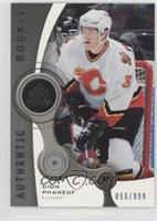 Authentic Rookies - Dion Phaneuf #/999
