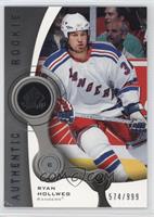 Authentic Rookies - Ryan Hollweg #/999