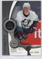 Authentic Rookies - Corey Perry #/999