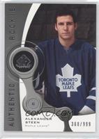 Authentic Rookies - Alexander Steen #/999