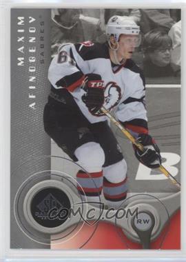 2005-06 SP Game Used Edition - [Base] #14 - Maxim Afinogenov