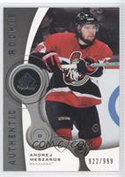 Authentic Rookies - Andrej Meszaros #/999