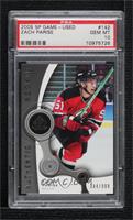 Authentic Rookies - Zach Parise [PSA 10 GEM MT] #/999