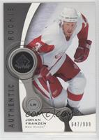 Authentic Rookies - Johan Franzen #/999