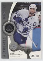 Authentic Rookies - Andy Wozniewski [EX to NM] #/999