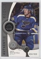 Authentic Rookies - Jeff Woywitka #/999