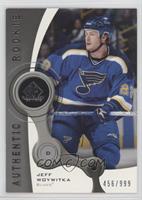 Authentic Rookies - Jeff Woywitka #/999