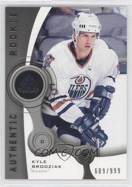 2005-06 SP Game Used Edition - [Base] #168 - Authentic Rookies - Kyle Brodziak /999