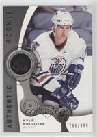 Authentic Rookies - Kyle Brodziak #/999