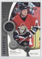 Authentic Rookies - Brian McGrattan #/999