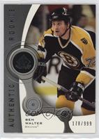 Authentic Rookies - Ben Walter #/999