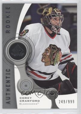 2005-06 SP Game Used Edition - [Base] #201 - Authentic Rookies - Corey Crawford /999