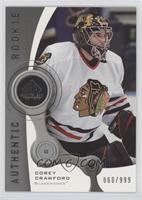 Authentic Rookies - Corey Crawford #/999