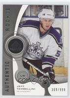 Authentic Rookies - Jeff Tambellini #/999