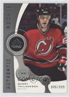 Authentic Rookies - Barry Tallackson #/999