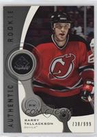 Authentic Rookies - Barry Tallackson #/999