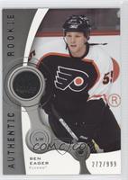 Authentic Rookies - Ben Eager #/999