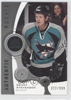 Authentic Rookies - Grant Stevenson #/999