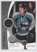 Authentic Rookies - Grant Stevenson #/999