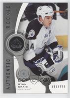 Authentic Rookies - Ryan Craig #/999