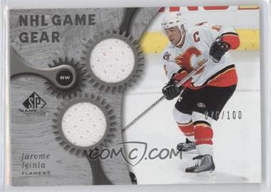 2005-06 SP Game Used Edition - NHL Game Gear #GG-JI - Jarome Iginla /100