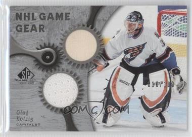 2005-06 SP Game Used Edition - NHL Game Gear #GG-OK - Olaf Kolzig /100
