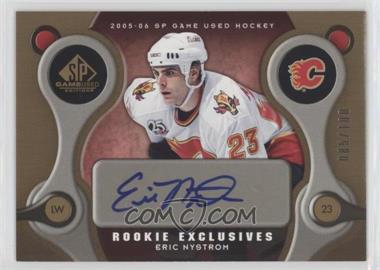 2005-06 SP Game Used Edition - Rookie Exclusives #RE-EN - Eric Nystrom /100 [EX to NM]