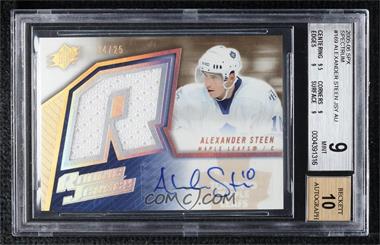 2005-06 SPx - [Base] - Spectrum #169 - Rookie Jersey - Alexander Steen /25 [BGS 9 MINT]