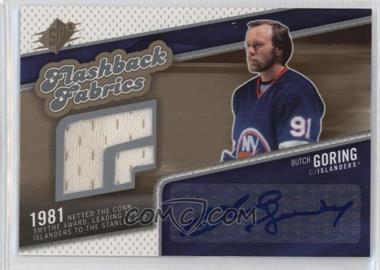 2005-06 SPx - [Base] #131 - Flashback Fabrics - Butch Goring