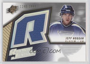 2005-06 SPx - [Base] #136 - Rookie Jersey - Jeff Hoggan /1999